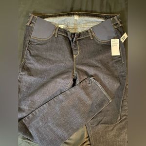 Maternity Side-Panel Skinny Jeans